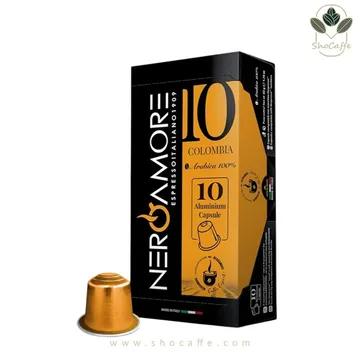 کپسول قهوه نسپرسو نروآمور مدل کلمبیا Neroamore Colombia